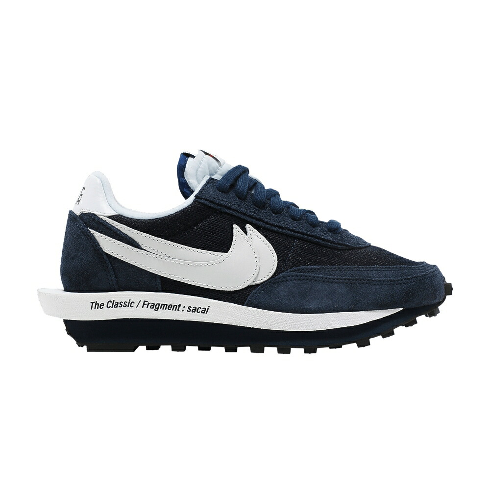 ナイキ ワッフル 青色 ブルー 白色 ホワイト BLACKENED BLUE スニーカー メンズ NIKE FRAGMENT DESIGN X SACAI LDV WAFFLE / BLUE VOID OBSIDIAN WHITE WHITE