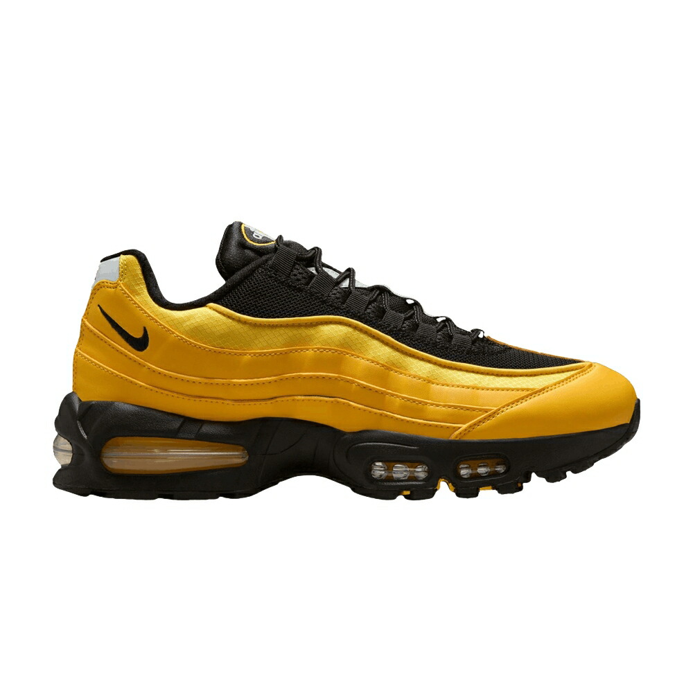 ナイキ マックス 黒色 ブラック エアマックス 'VARSITY BLACK' スニーカー メンズ NIKE AIR MAX 95 MAIZE / VARSITY MAIZE BLACK METALLIC