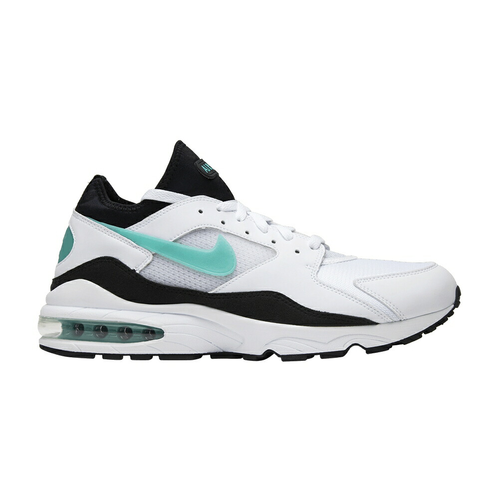 ナイキ マックス 白いこと 白いこと 黒いこと 黒いこと エア湖マックス \u0027DUSTY CACTUS\u0027 スニーカー メンズ NIKE AIR MAX 93 / WHITE SPORT TURQUOISE BLACK
