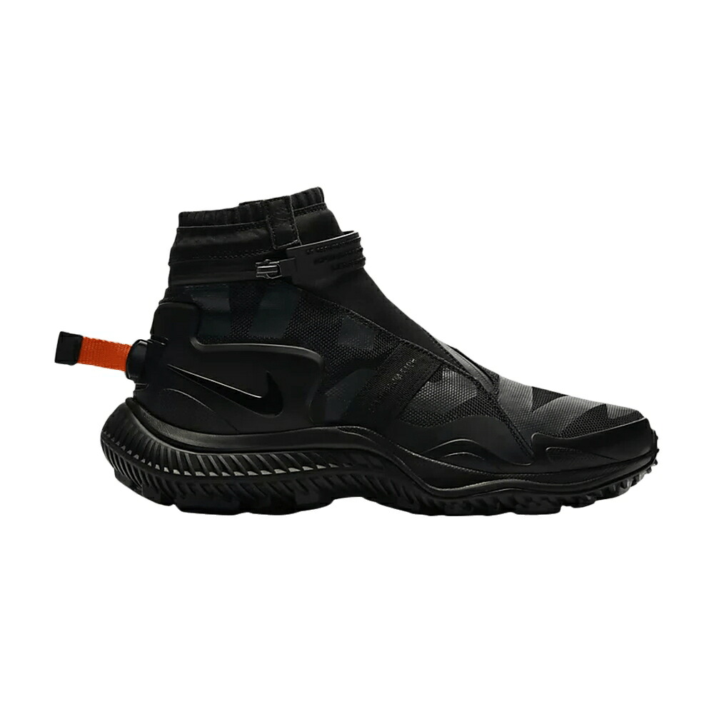 ナイキ ブーツ 黒いこと 黒いこと 野球クラブ 橙 オレンジ色 \u0027BLACK ANTHRACITE\u0027 スニーカー メンズ NIKE GAITER BOOT / BLACK ANTHRACITE TEAM ORANGE
