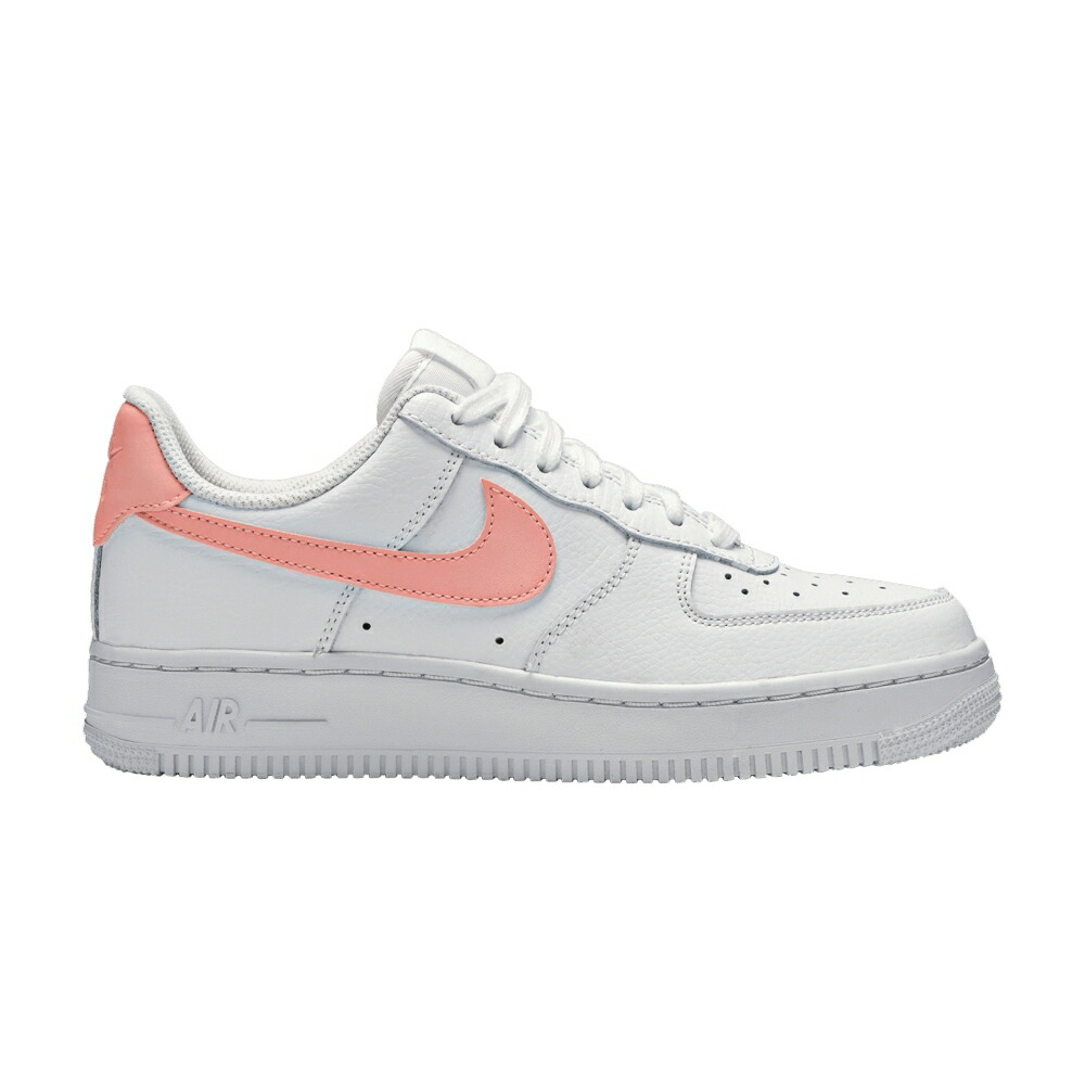ナイキ 白色 ホワイト ピンク エアフォース 07 ORACLE PINK スニーカー レディース NIKE WMNS AIR FORCE 1 / WHITE ORACLE PINK