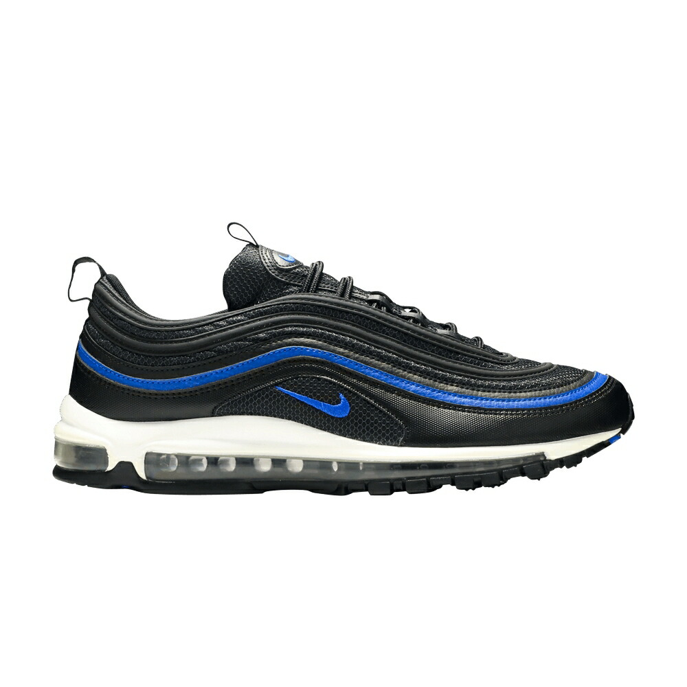 ナイキ マックス 黒いこと 黒いこと 青味 青み エア湖マックス \u0027MESH\u0027 スニーカー メンズ NIKE AIR MAX 97 / ANTHRACITE BLACK RACER BLUE