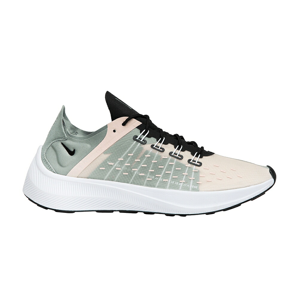 ナイキ 緑 グリーン 白色 ホワイト ピンク 'STORM PINK' スニーカー レディース NIKE WMNS EXP-X14 / MICA GREEN WHITE STORM PINK|スニケス
