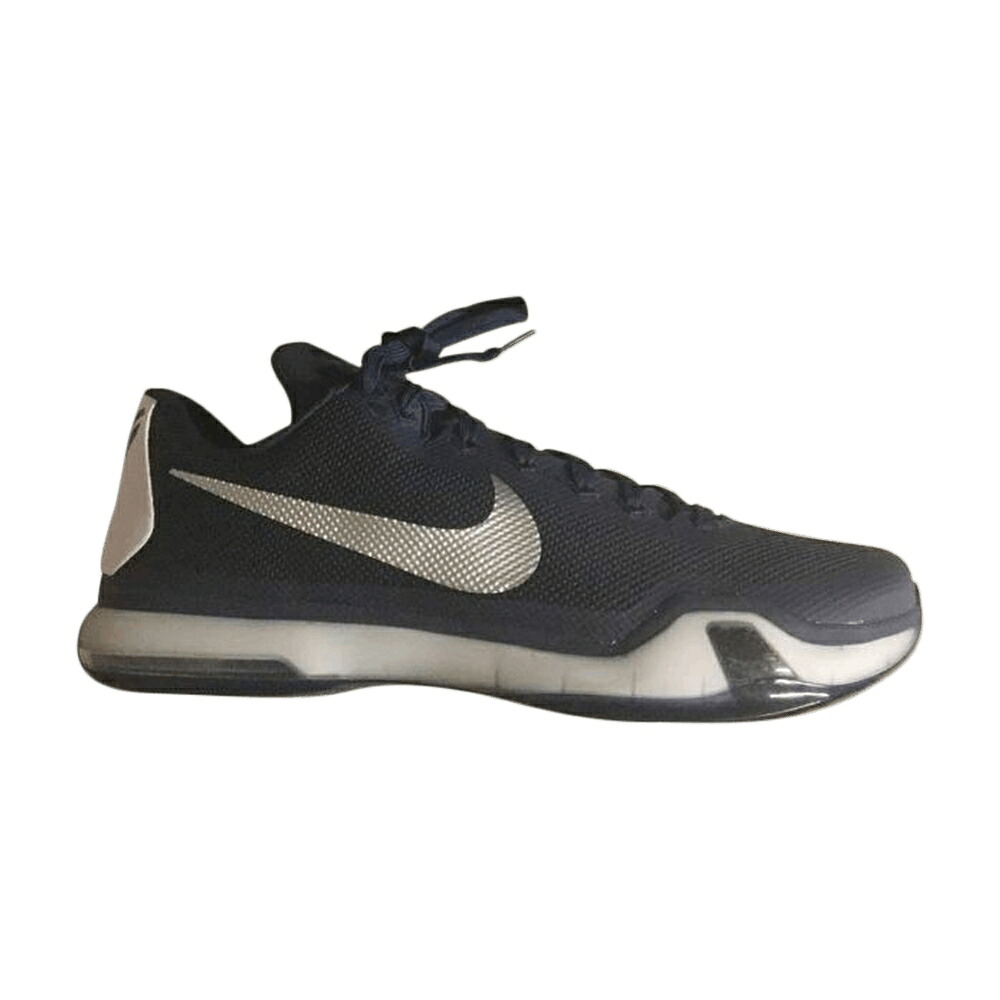 ナイキ コービー 紺色 米国海軍 しろがね色 しろがね色 \u0027MIDNIGHT NAVY\u0027 スニーカー メンズ NIKE KOBE 10 結核症 / MIDNIGHT NAVY SILVER
