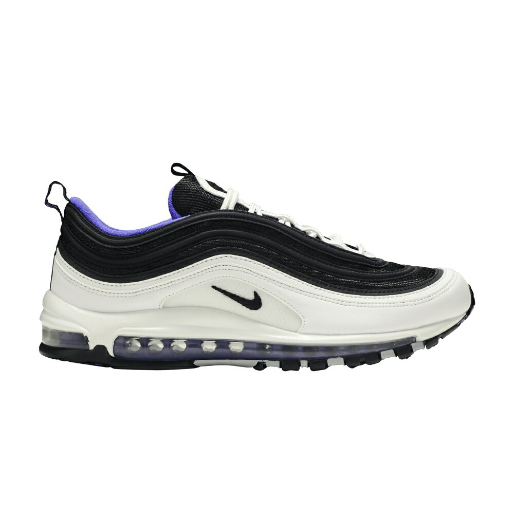 ナイキ マックス 白色 ホワイト 黒色 ブラック 紫 バイオレット エアマックス PERSIAN VIOLET スニーカー メンズ NIKE AIR MAX 97 / WHITE BLACK PERSIAN VIOLET