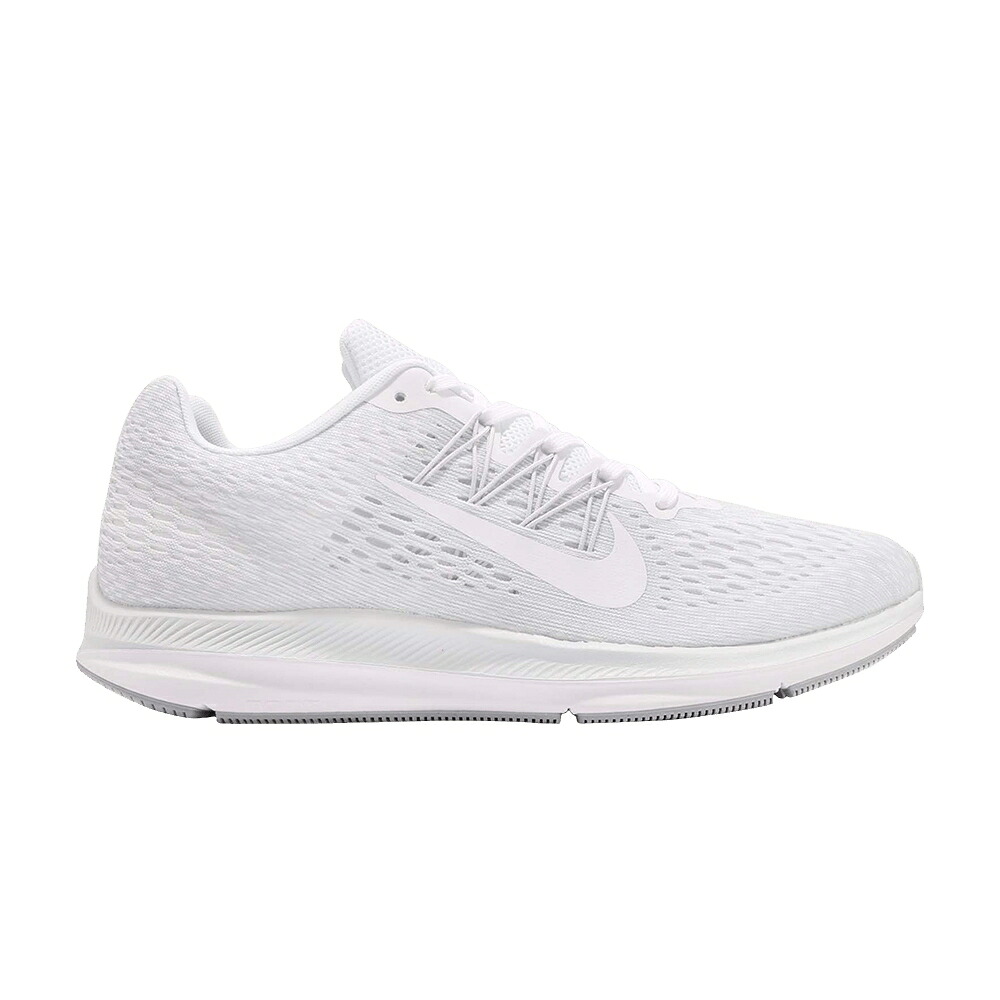 ナイキ 望遠レンズ 白いこと 白いこと 薄墨色 薄墨色 スニーカー メンズ NIKE ZOOM WINFLO 5 / WHITE WHITE WOLF GREY
