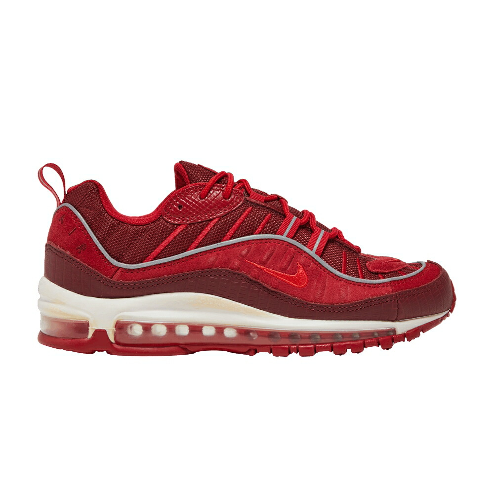 ナイキ マックス 野球クラブ 赤 赤いこと 大気圏マックス \u0027TEAM RED\u0027 スニーカー メンズ NIKE AIR MAX 98 SE / TEAM RED HABANERO RED GYM RED