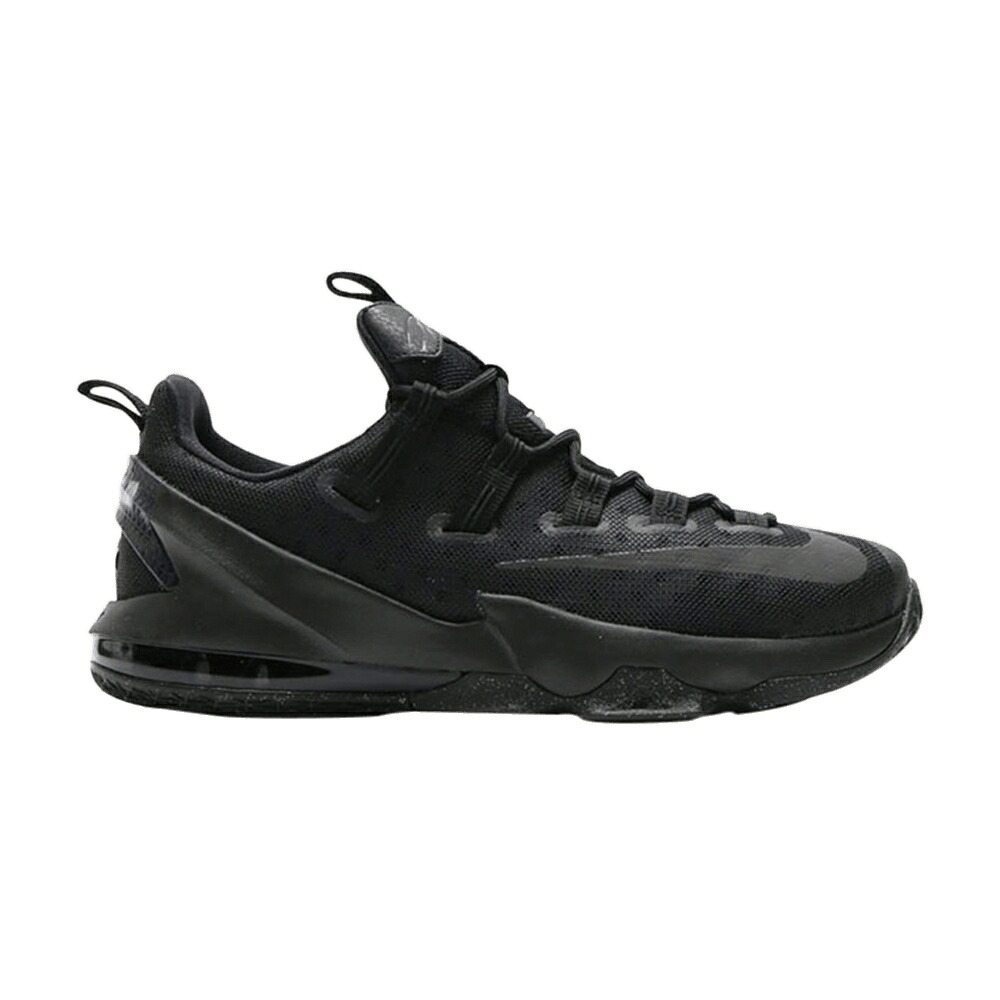 ナイキ レブロン サー青少年 黒いこと 黒いこと スニーカー メンズ NIKE LEBRON 13 LOW / BLACK BLACK ANTHRACITE REFLECT