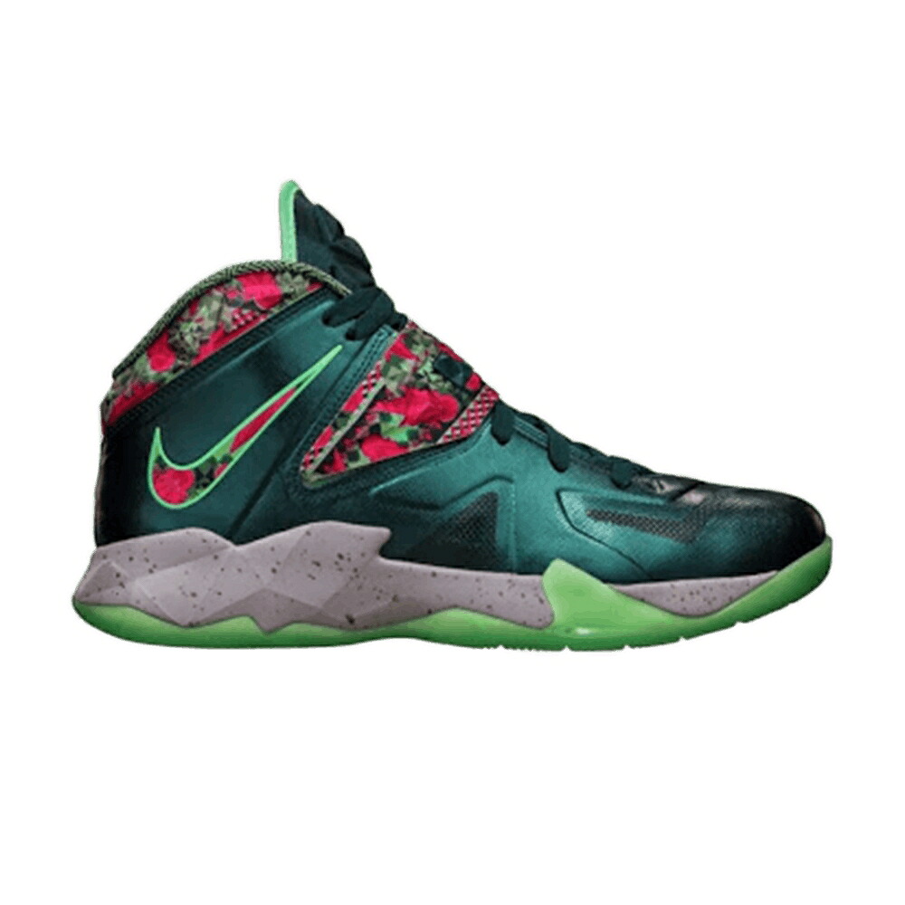 ナイキ 望遠レンズ レブロン ソルジャー さくら色 薄墨色 薄墨色 \u0027POWER COUPLE\u0027 スニーカー メンズ NIKE ZOOM LEBRON SOLDIER 7 / DARK SEA PINK FOIL WOLF GREY