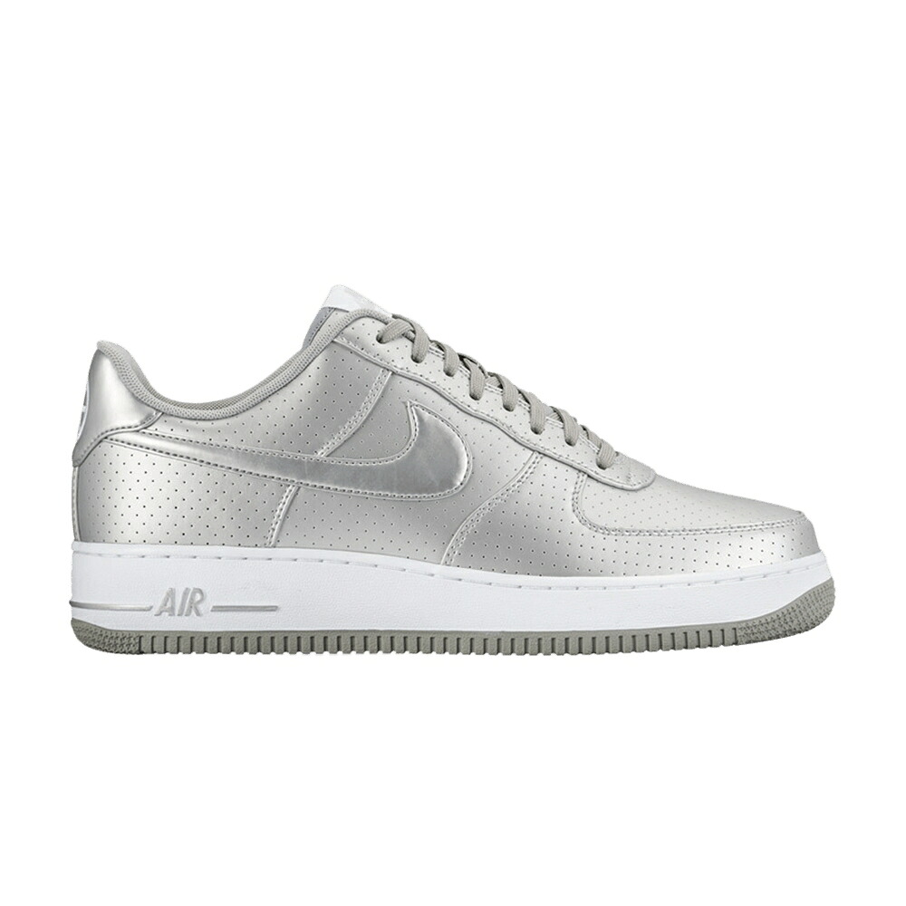 ナイキ 銀色 シルバー 白色 ホワイト エアフォース '07 'SILVER' スニーカー メンズ NIKE AIR FORCE 1 LOW LV8 / SILVER WHITE|スニケス