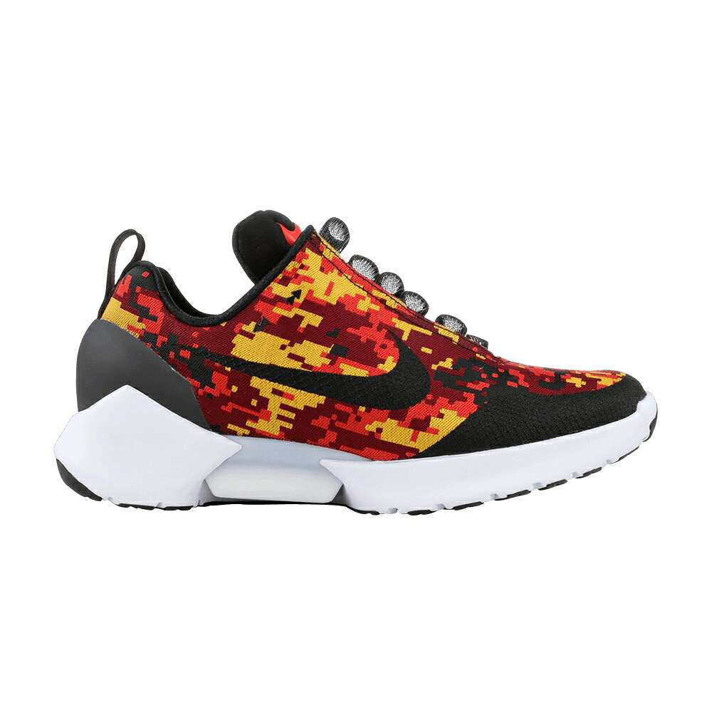 ナイキ 黒色 ブラック チーム 赤 レッド 1.0 'TEAM RED' スニーカー メンズ NIKE HYPERADAPT / BLACK TEAM RED｜スニケス