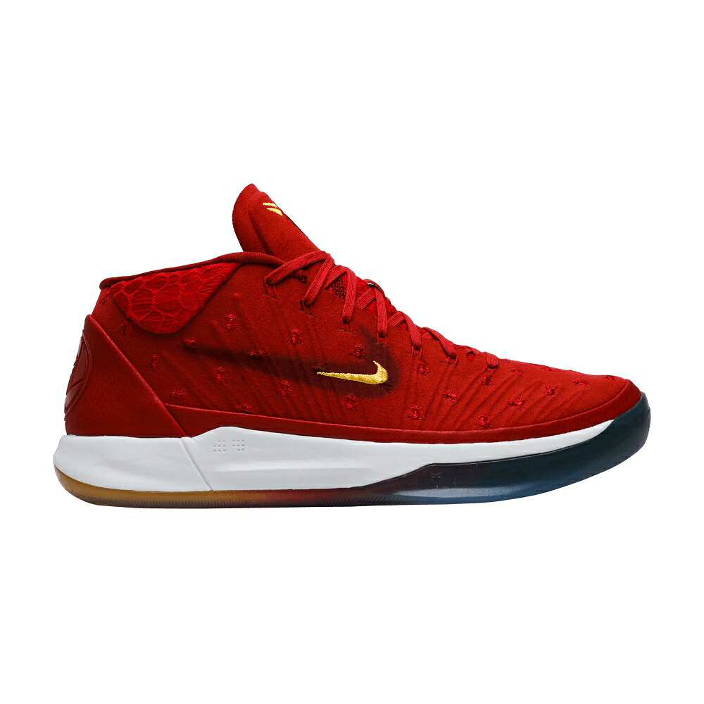 ナイキ コービー 赤 赤いこと ゴールド A.D. \u0027MIGHTY I.T.\u0027 スニーカー メンズ NIKE KOBE PE / GYM RED UNIVERSITY GOLD MULTI