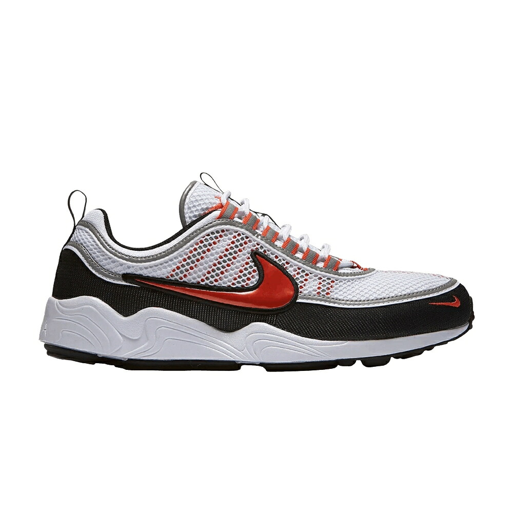 ナイキ ズーム 白色 ホワイト チーム 橙 オレンジ 黒色 ブラック '16 'TEAM ORANGE' スニーカー メンズ NIKE AIR ZOOM SPIRIDON / WHITE TEAM ORANGE BLACK