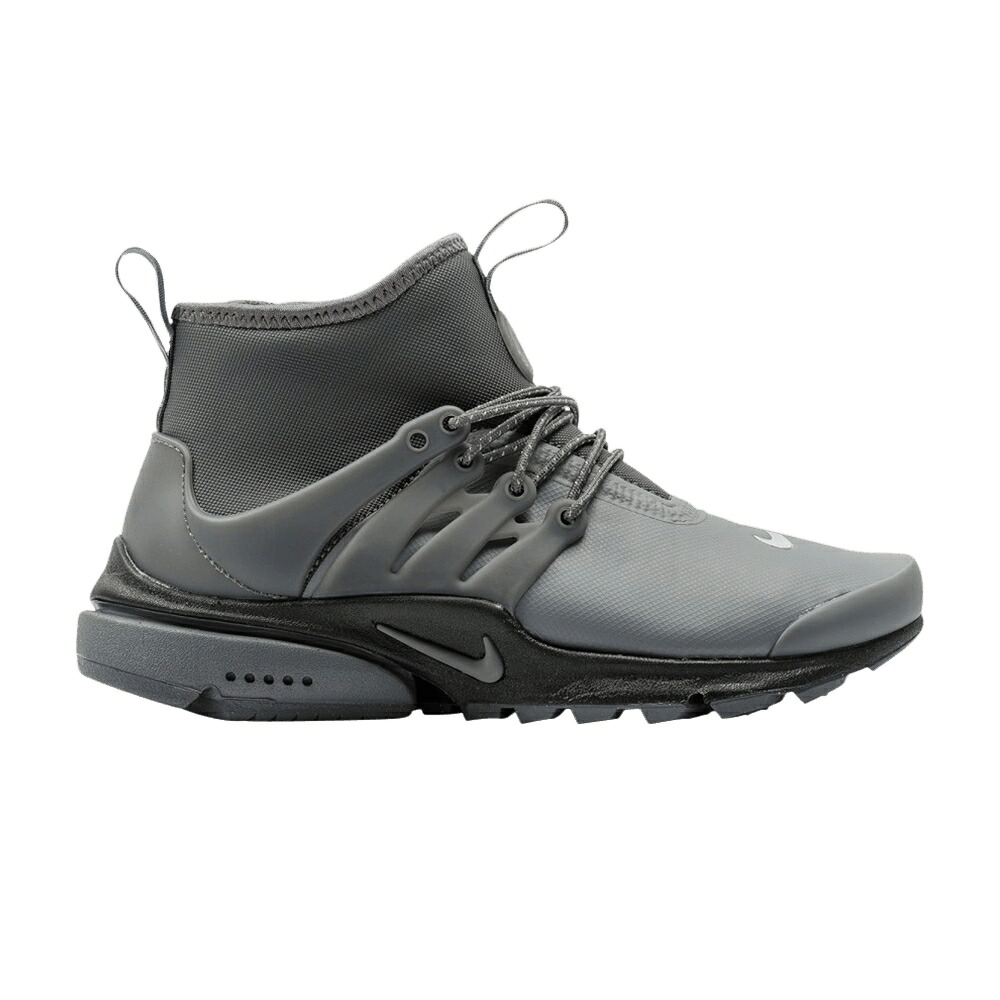ナイキ プレスト ミッド 薄墨色 薄墨色 大気圏 \u0027GREY\u0027 スニーカー レディース NIKE WMNS AIR PRESTO MID UTILITY / DARK GREY DARK GREY