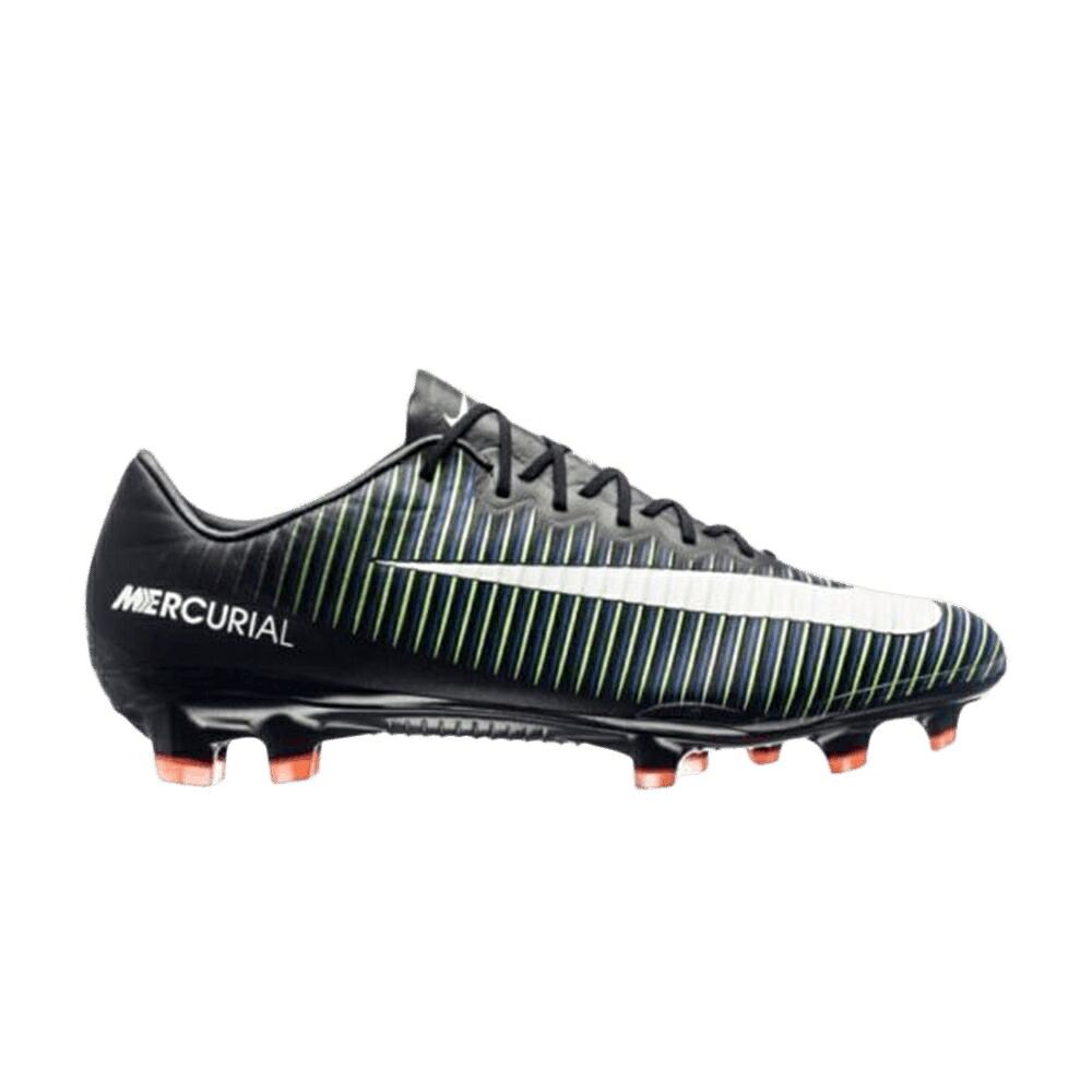 ナイキ 黒いこと 黒いこと 白いこと 白いこと 緑 緑であること スニーカー メンズ NIKE MERCURIAL VAPOR 11 FG / BLACK WHITE ELECTRIC GREEN