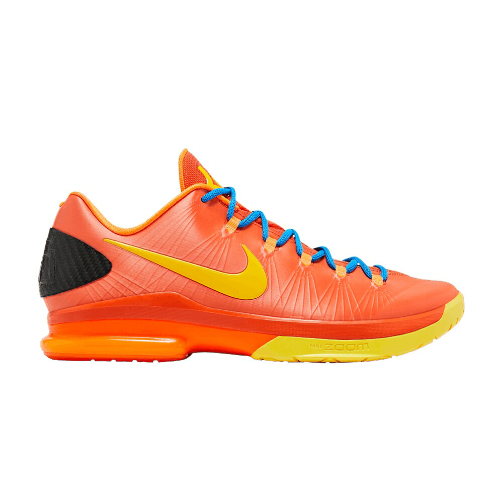 ナイキ エリート 野球クラブ 橙 オレンジ色 黄味がかった 黄色 \u0027TEAM ORANGE\u0027 スニーカー メンズ NIKE KD 5 ELITE / TEAM ORANGE TOUR YELLOW PHOTO