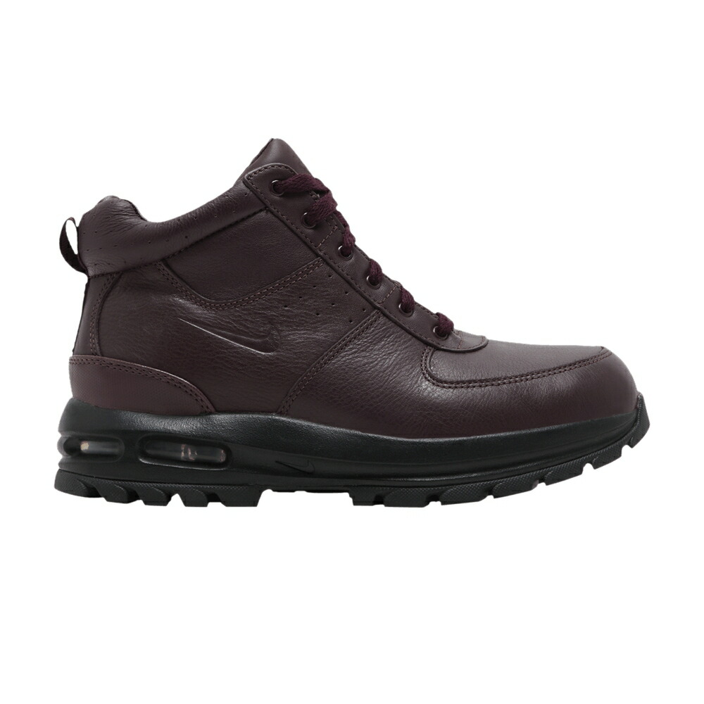 ナイキ マックス ブーツ 赤銅色 赤銅色 黒いこと 黒いこと エア湖マックス \u0027DEEP BURGUNDY\u0027 スニーカー メンズ NIKE AIR MAX GOATERRA BOOTS / BROWN BLACK