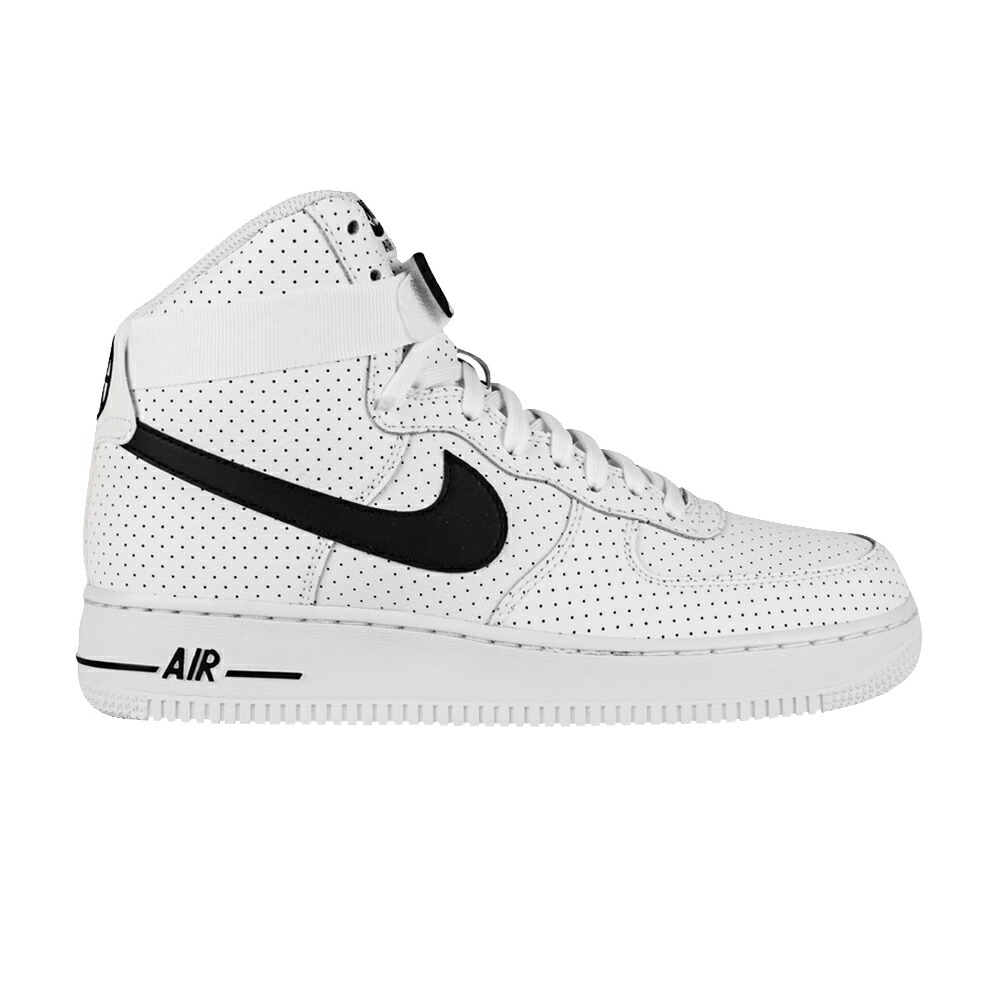 ナイキ 白いこと 白いこと 黒いこと 黒いこと 空軍 \u0027WHITE BLACK\u0027 お坊っちゃん キッズ NIKE AIR FORCE 1 HI GS / WHITE BLACK もの言う花 マタニティ スニーカー