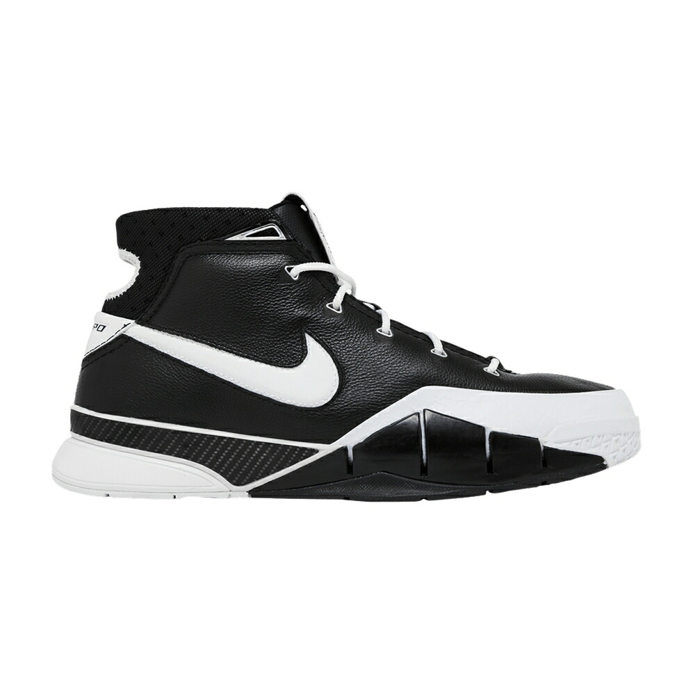 ナイキ ズーム コービー 黒色 ブラック 白色 ホワイト 'SHARPSHOOTER' スニーカー メンズ NIKE ZOOM KOBE 1 / BLACK WHITE｜スニケス