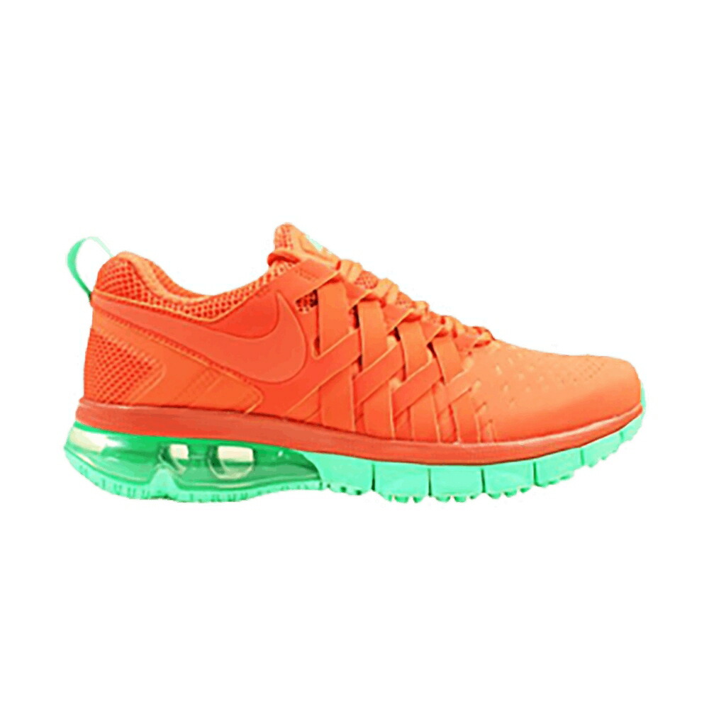 ナイキ マックス 橙 オレンジ色 緑 緑であること スニーカー メンズ NIKE FINGERTRAP MAX NRG / ORANGE GREEN