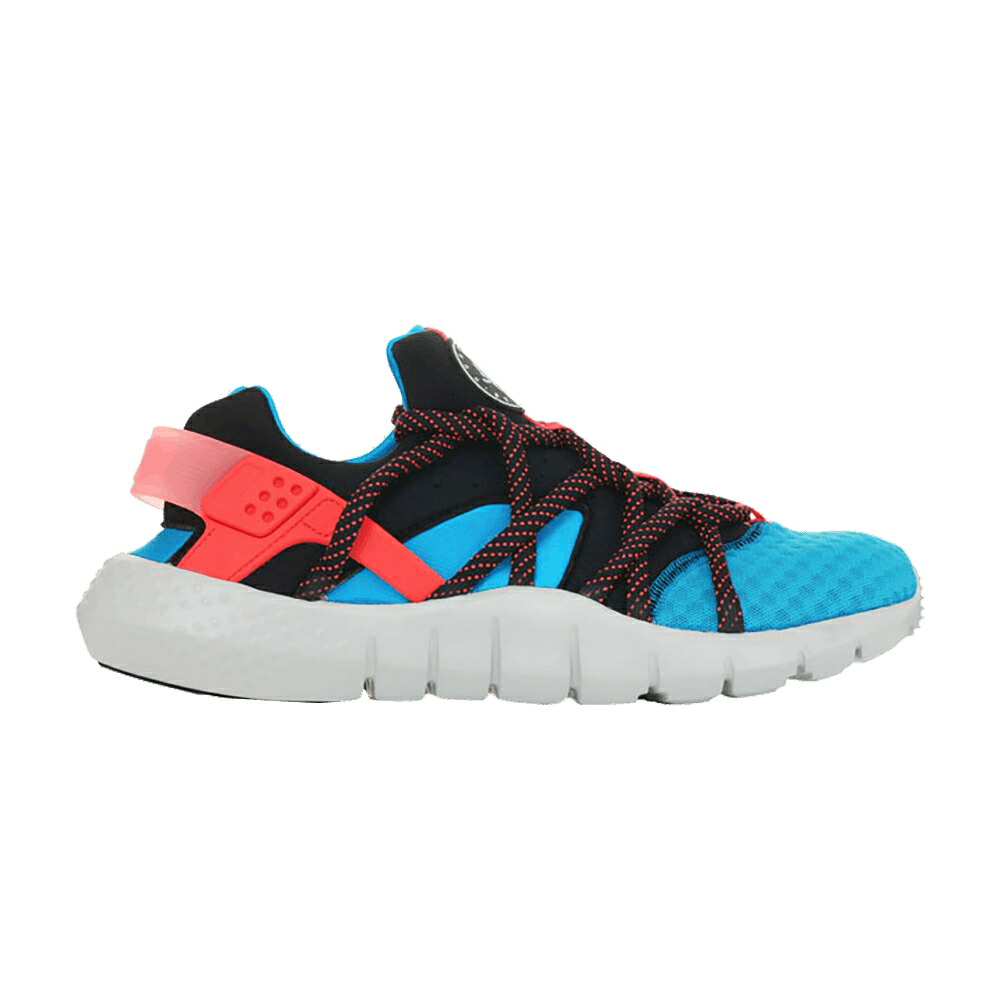 ナイキ ハラチ 青色 ブルー クリムゾン 'BLUE LAGOON' スニーカー メンズ NIKE HUARACHE NM / BLUE LAGOON BRIGHT CRIMSON BLK