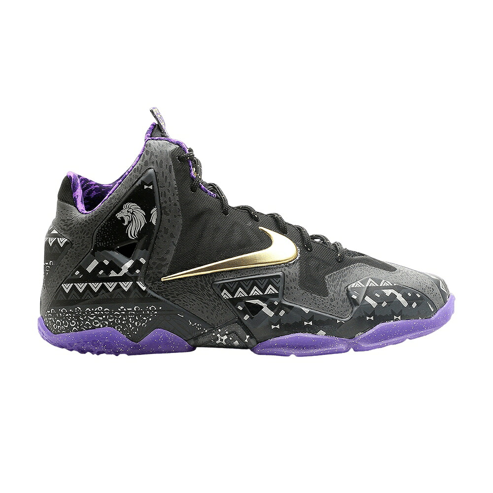 ナイキ レブロン ゴールド \u0027BHM\u0027 お坊っちゃん キッズ NIKE LEBRON 11 GS / ANTHRACITE MTLLC GOLD PRPL VNM もの言う花 マタニティ スニーカー