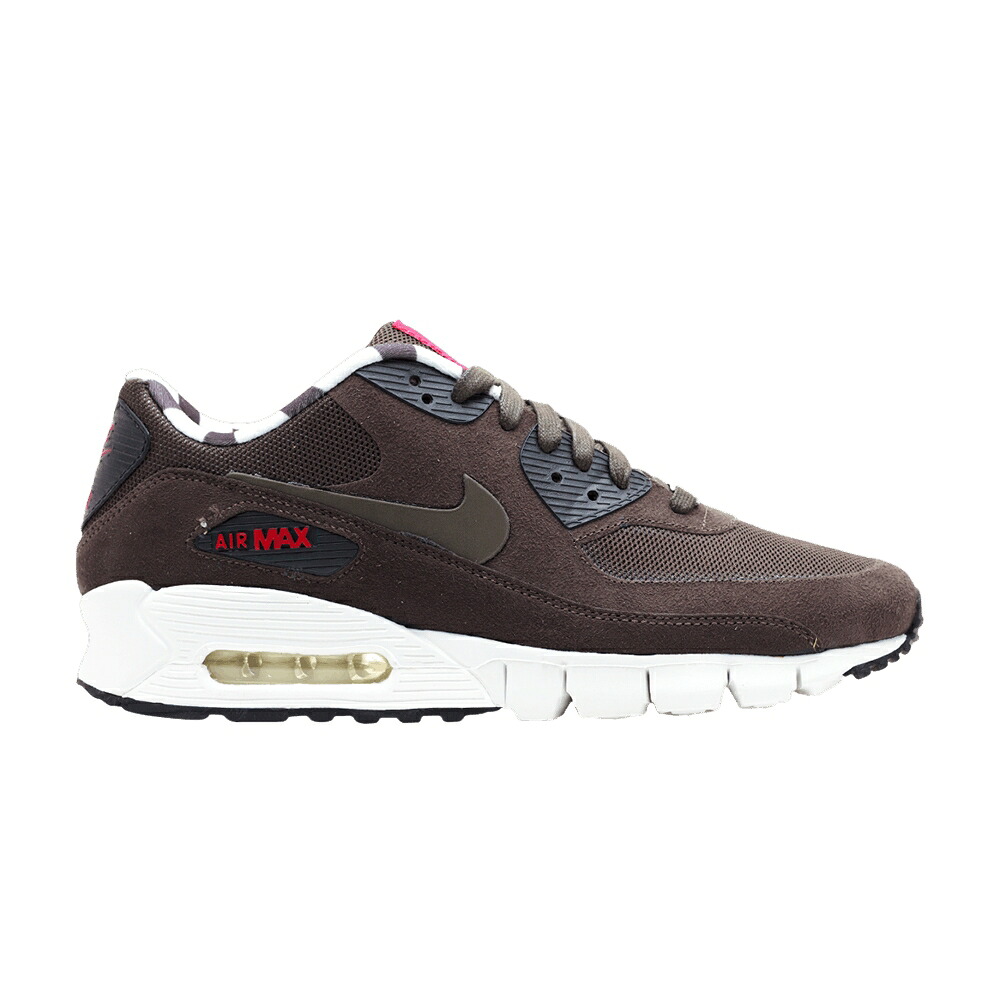 ナイキ マックス ディープ 大気圏マックス スニーカー メンズ NIKE AIR MAX 90 PARIS QS / DEEP SMOKE DP SMK DSTNC RD BLK