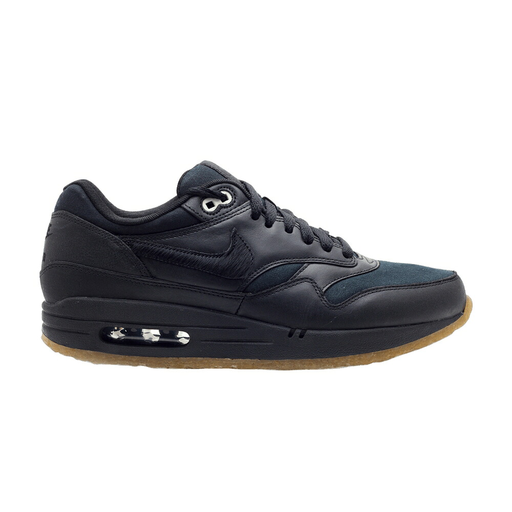 ナイキ マックス 割り増し金 黒いこと 黒いこと エア湖マックス \u0027CREPE BLACK\u0027 スニーカー メンズ NIKE AIR MAX 1 PREMIUM - / BLACK BLACK SAIL