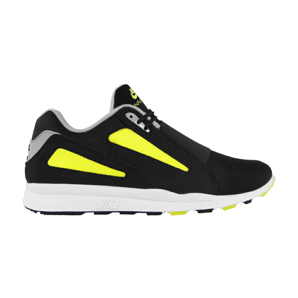 ナイキ 黒色 ブラック 灰色 グレー スニーカー メンズ NIKE AIR CURRENT / BLACK BLACK WOLF GREY VOLT
