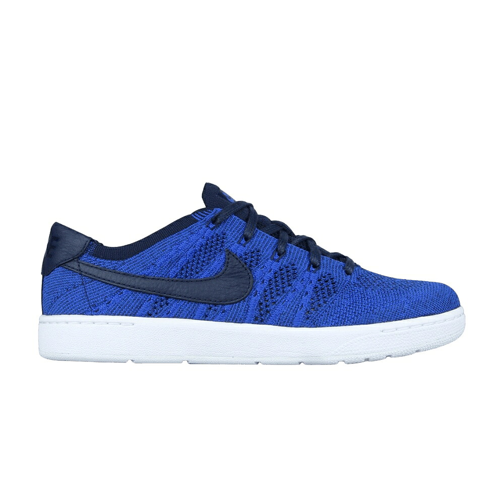 ナイキ テニス クラシック ウルトラ フライニット カレッジ 紺色 ネイビー 青色 ブルー 'COLLEGE NAVY' スニーカー メンズ NIKE TENNIS CLASSIC ULTRA FLYKNIT / COLLEGE NAVY RACER BLUE