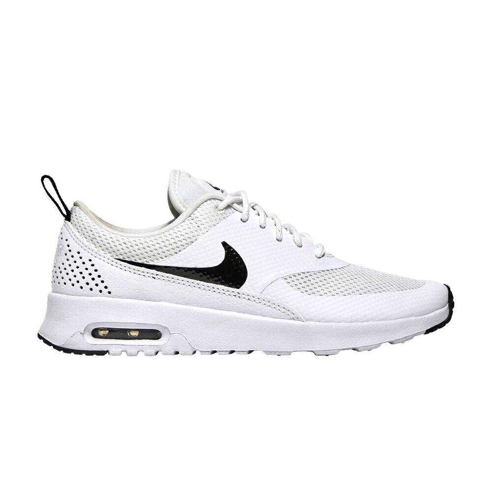 ナイキ マックス 白色 ホワイト 黒色 ブラック エアマックス スニーカー レディース NIKE WMNS AIR MAX THEA / WHITE BLACK｜スニケス