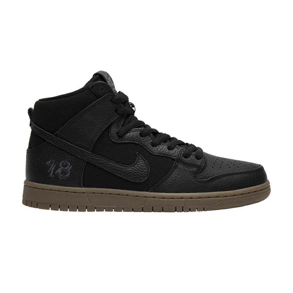 ナイキ エスビー ズーム ダンク ハイ プロ 黒色 ブラック ダンクハイ ANTIHERO スニーカー メンズ NIKE ANTIHERO X SB ZOOM DUNK HIGH PRO / BLACK GUM