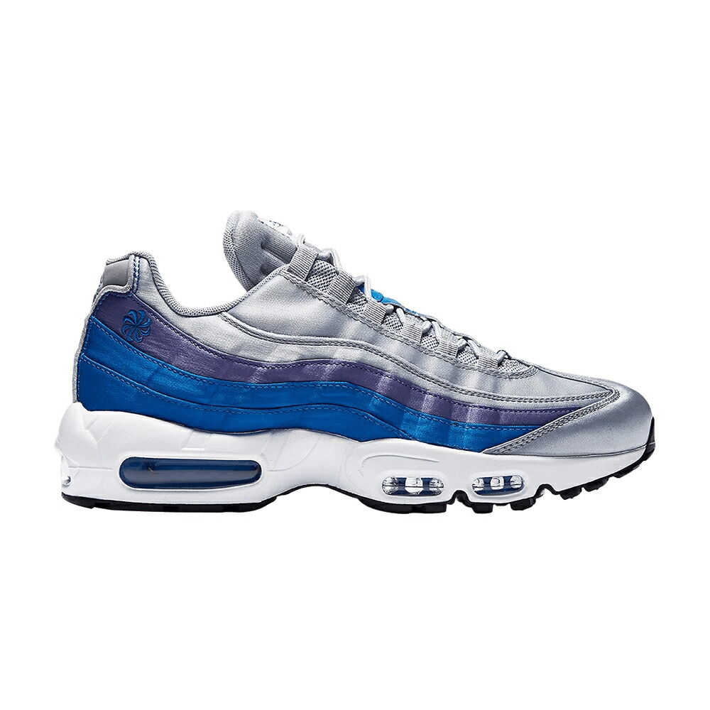 ナイキ マックス 灰色 グレー 青色 ブルー 紫 パープル エアマックス 'BLUE NEBULA' スニーカー メンズ NIKE AIR MAX 95 / WOLF GREY BLUE NEBULA PURPLE