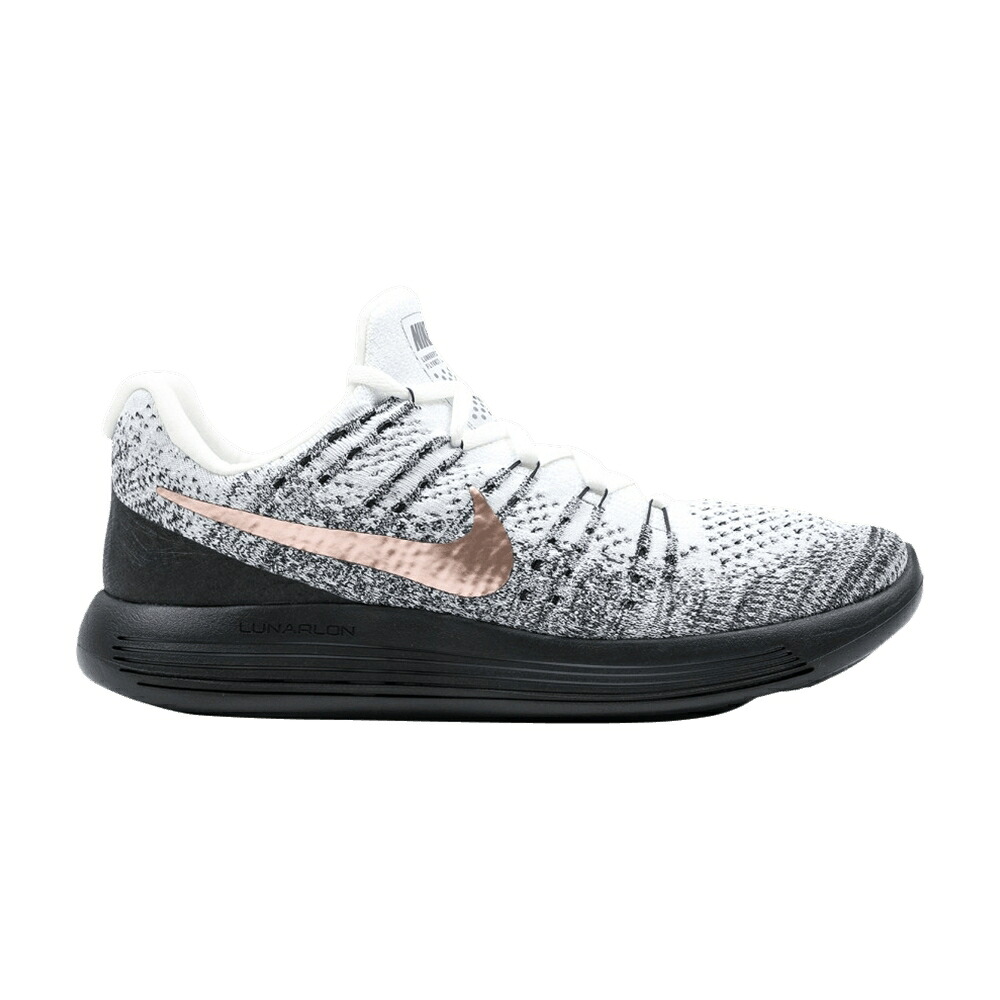 ナイキ フライニット 白色 ホワイト 赤 レッド 銅 ブロンズ 黒色 ブラック 'WHITE BRONZE' スニーカー メンズ NIKE LUNAREPIC LOW FLYKNIT 2 X-PLORE METALLIC / WHITE METALLIC RED BRONZE BLACK