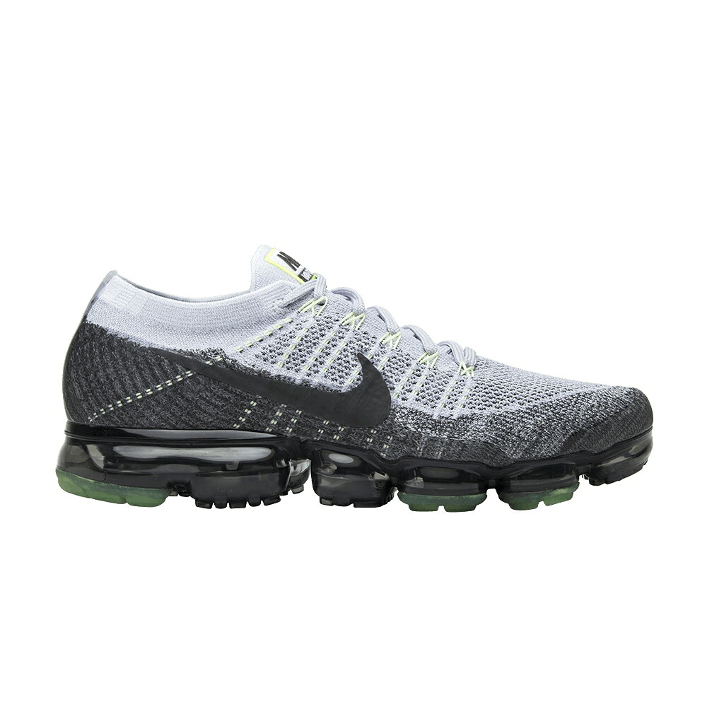 ナイキ ピュア プラチナム 白色 ホワイト エアヴェイパーマックス 'NEON' スニーカー メンズ NIKE AIR VAPORMAX / PURE PLATINUM ANTHRACITE WHITE｜スニケス