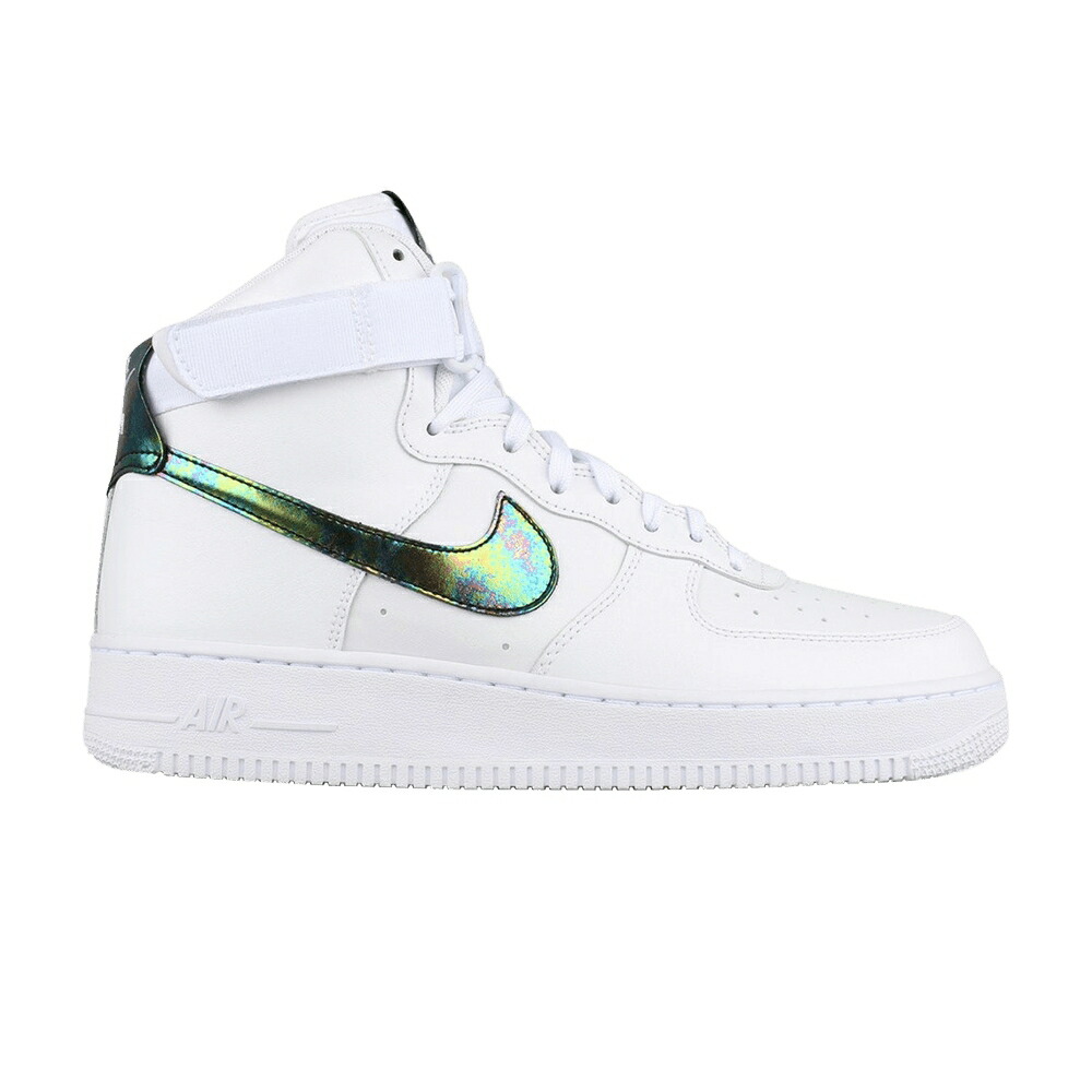 ナイキ ハイ 白色 ホワイト ゴールド エアフォース 07 IRIDESCENT スニーカー メンズ NIKE AIR FORCE 1 HIGH LV8 / WHITE METALLIC GOLD WHITE