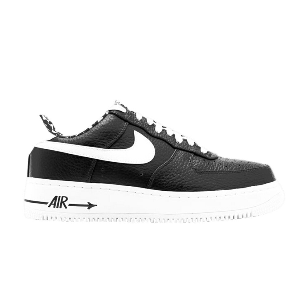 ナイキ 黒色 ブラック 白色 ホワイト エアフォース スニーカー メンズ NIKE HAZE X AIR FORCE 1 LOW CMFT LW HZ QS / BLACK WHITE