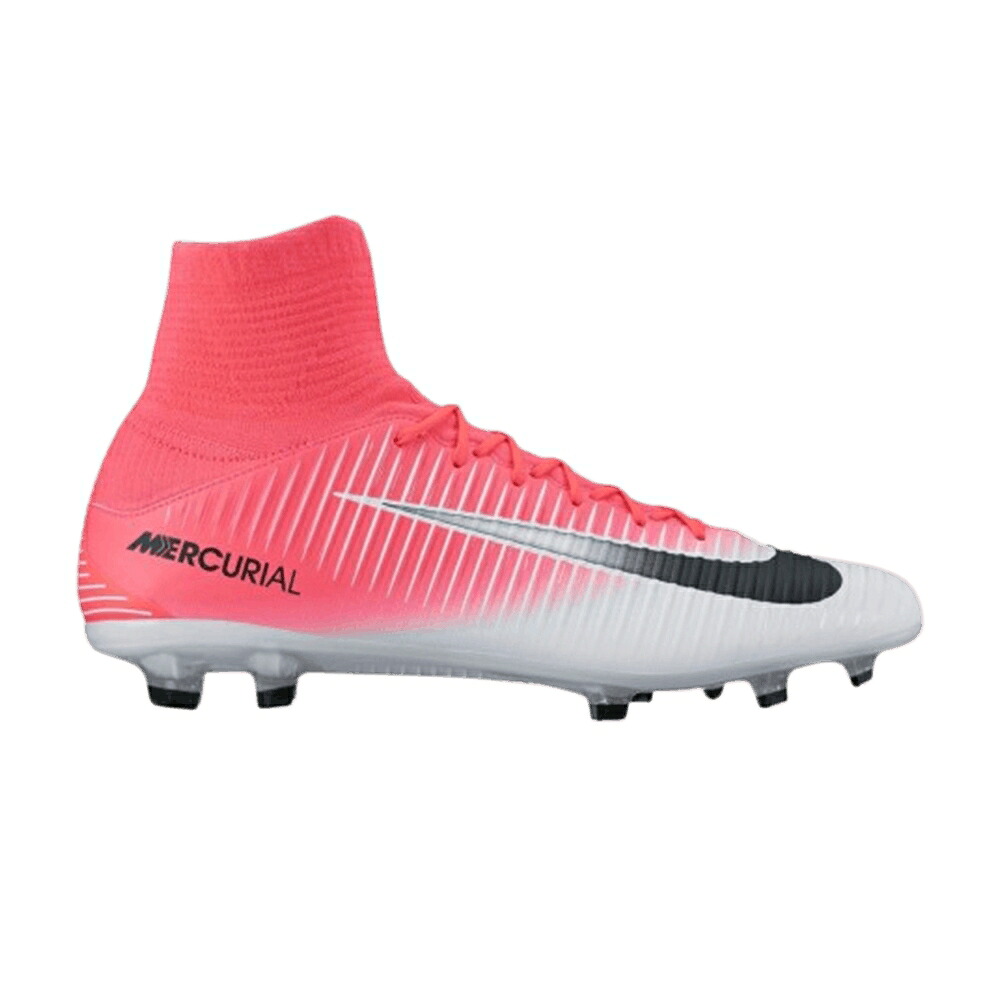 ナイキ サクラ色 白いこと 白いこと 黒いこと 黒いこと \u0027RACER PINK\u0027 スニーカー メンズ NIKE MERCURIAL VELOCE 3 DF FG / RACER PINK WHITE BLACK
