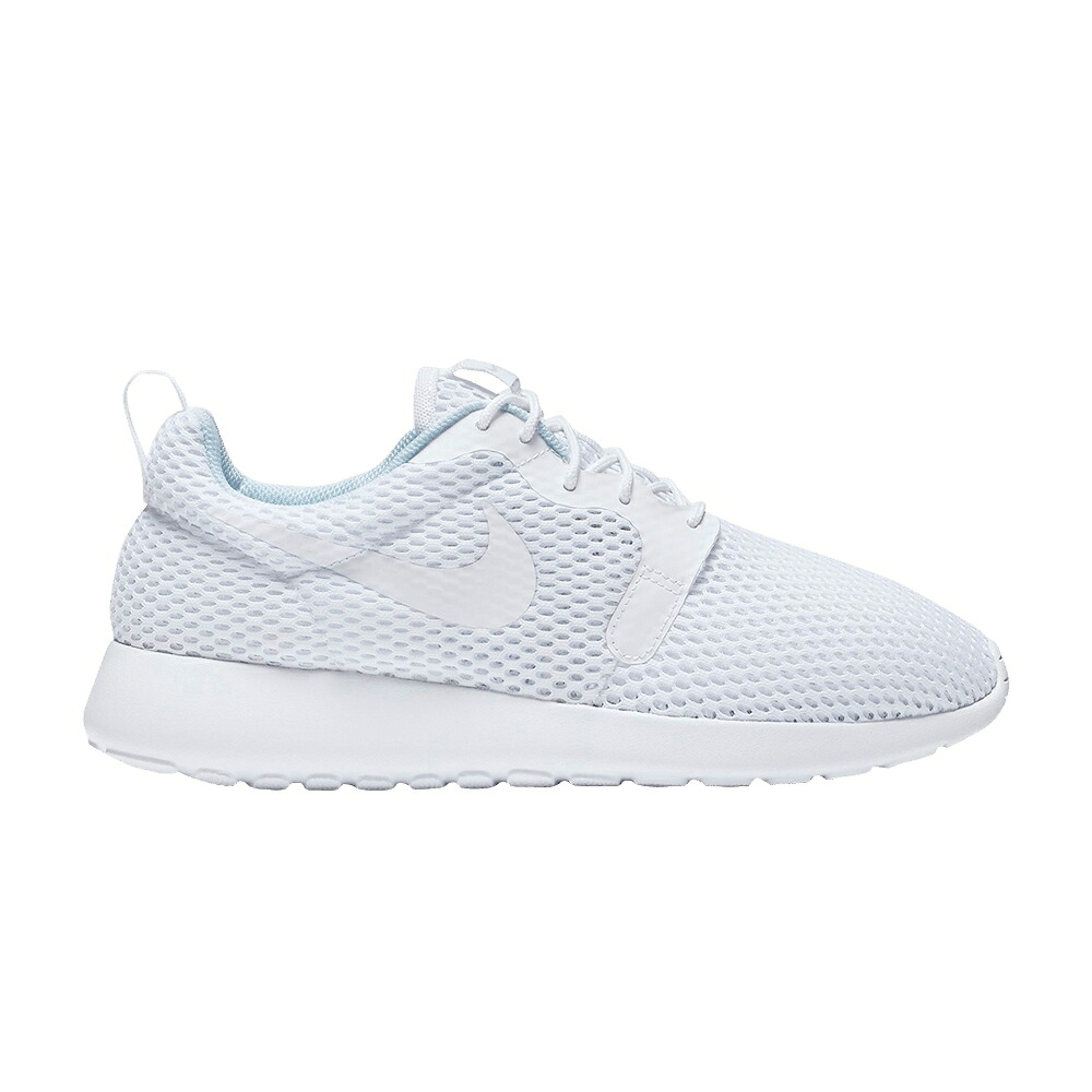 ナイキ ラン ハイパーフューズ 白色 ホワイト ピュア プラチナム 'WHITE' スニーカー レディース NIKE WMNS ROSHE RUN HYPERFUSE BR / WHITE PURE PLATINUM WHITE