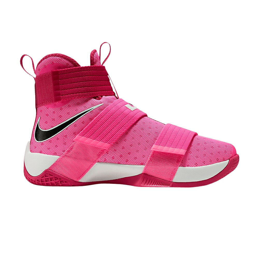 ナイキ ズーム レブロン ソルジャー ピンク ブラスト 黒色 ブラック 'KAY YOW' スニーカー メンズ NIKE ZOOM LEBRON SOLDIER 10 / PINK BLAST VIVID PINK BLACK