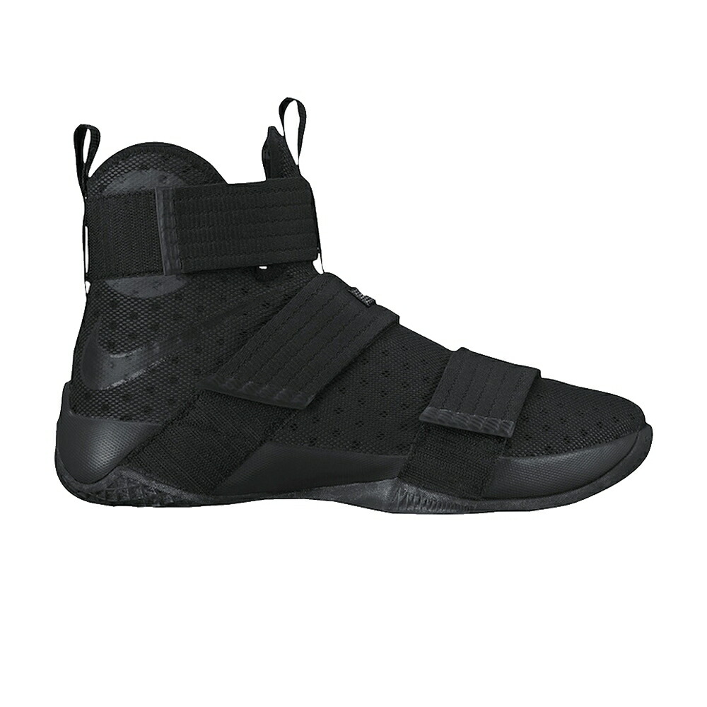 ナイキ レブロン ソルジャー 黒いこと 黒いこと \u0027BLACK SPACE\u0027 スニーカー メンズ NIKE LEBRON SOLDIER 10 / BLACK BLACK