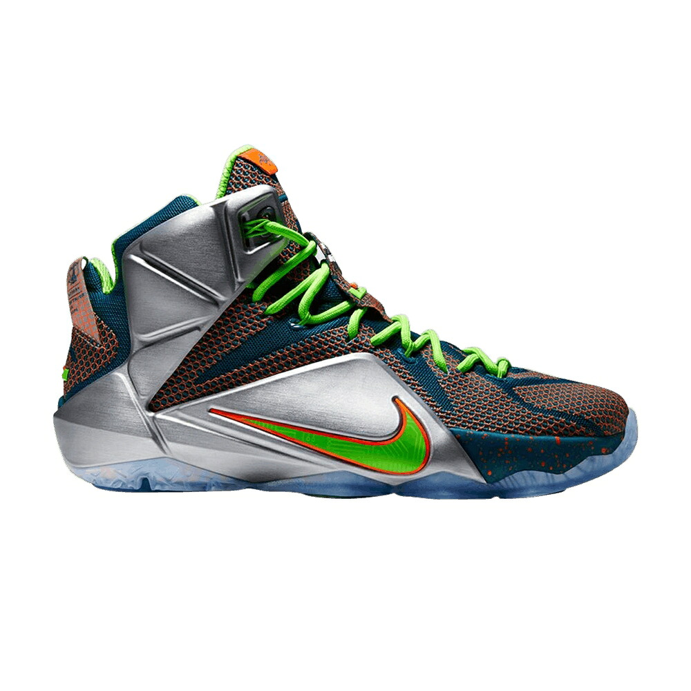 ナイキ レブロン 青色 ブルー 'TRILLION MAN' スニーカー メンズ NIKE LEBRON 12 DOLLAR / REFLECTIVE BLUE TT ELECTRIC|スニケス