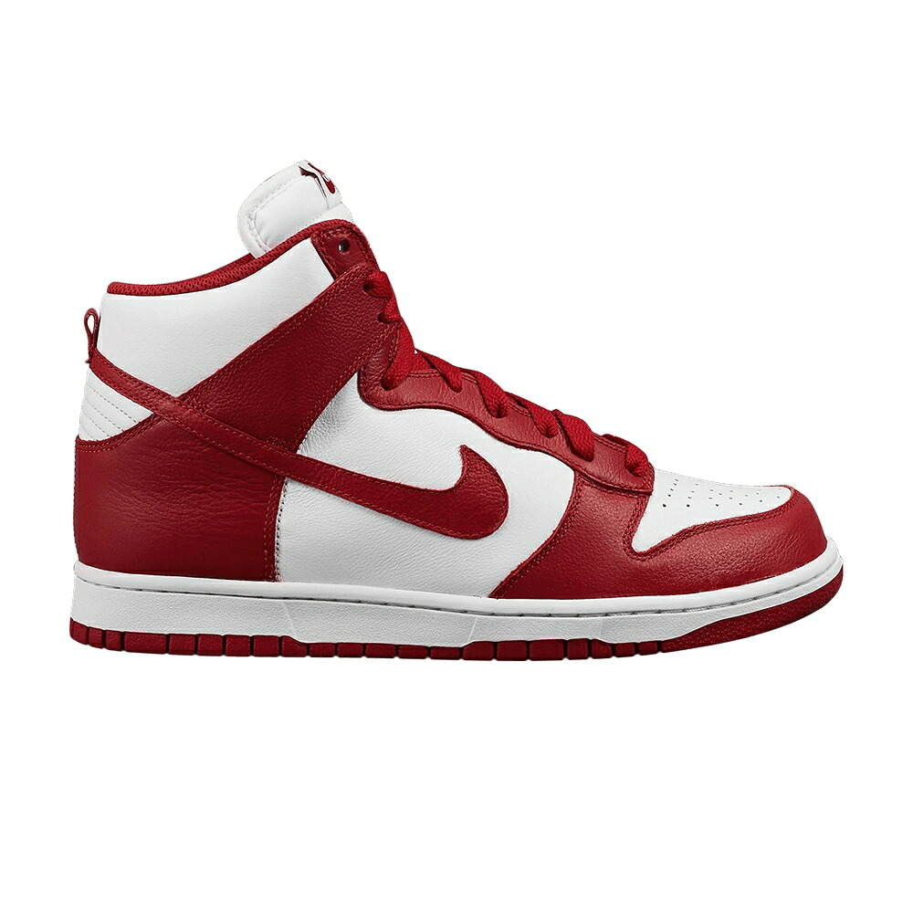 ナイキ ダンク 白色 ホワイト 赤 レッド 'BE TRUE' スニーカー メンズ NIKE DUNK RETRO QS / WHITE UNIVERSITY RED