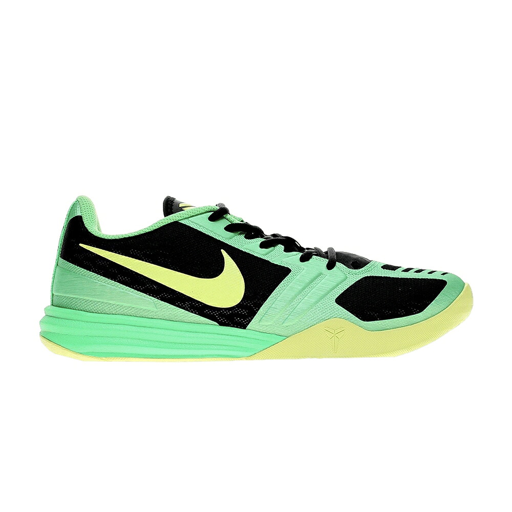 ナイキ 黒いこと 黒いこと 緑 緑であること スニーカー メンズ NIKE KB MENTALITY / BLACK VOLT POISON GREEN