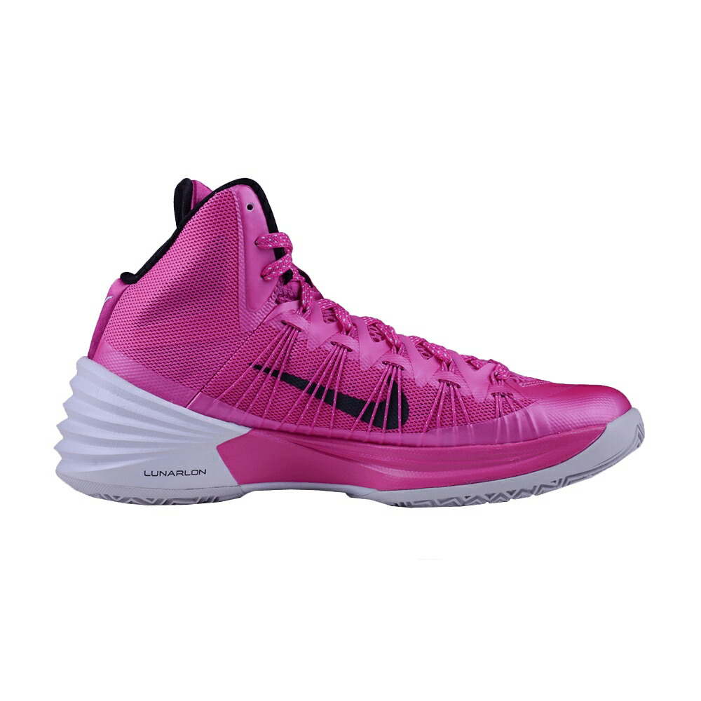 ナイキ ハイパーダンク ピンク ファイア 黒色 ブラック ピュア プラチナム THINK PINK スニーカー メンズ NIKE HYPERDUNK 2013 / PINK FIRE BLACK PURE PLATINUM