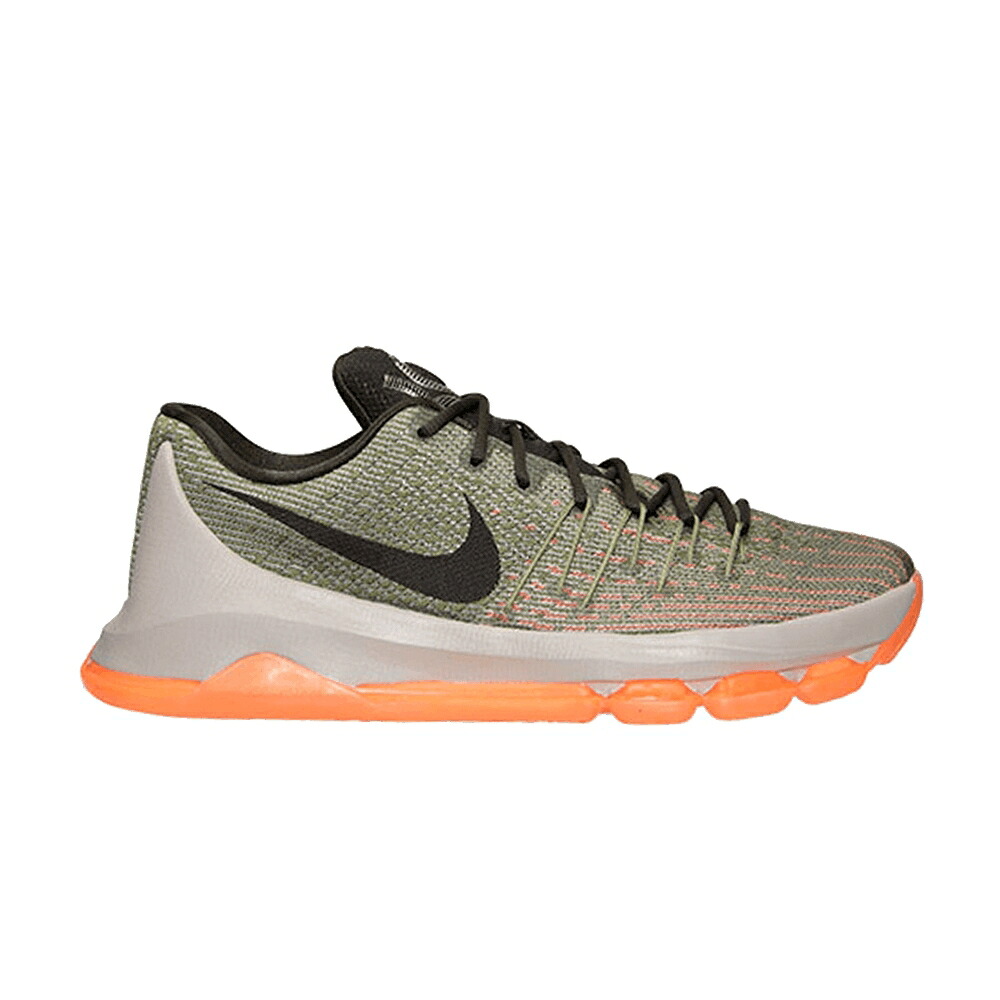 ナイキ ルーナー ルナー 薄墨色 薄墨色 緑 緑であること \u0027EASY EURO\u0027 スニーカー メンズ NIKE KD 8 / LUNAR GREY SQUADRON GREEN