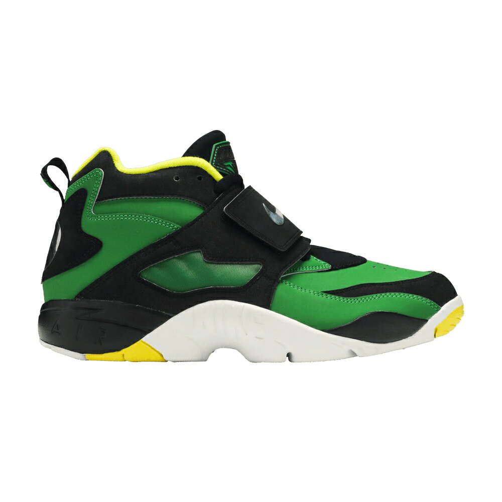 ナイキ ダイヤモンド ターフ 緑 グリーン オレゴン ダックス スニーカー メンズ NIKE AIR DIAMOND TURF OREGON DUCKS / APPLE GREEN WHT BLCK YLLW STRK