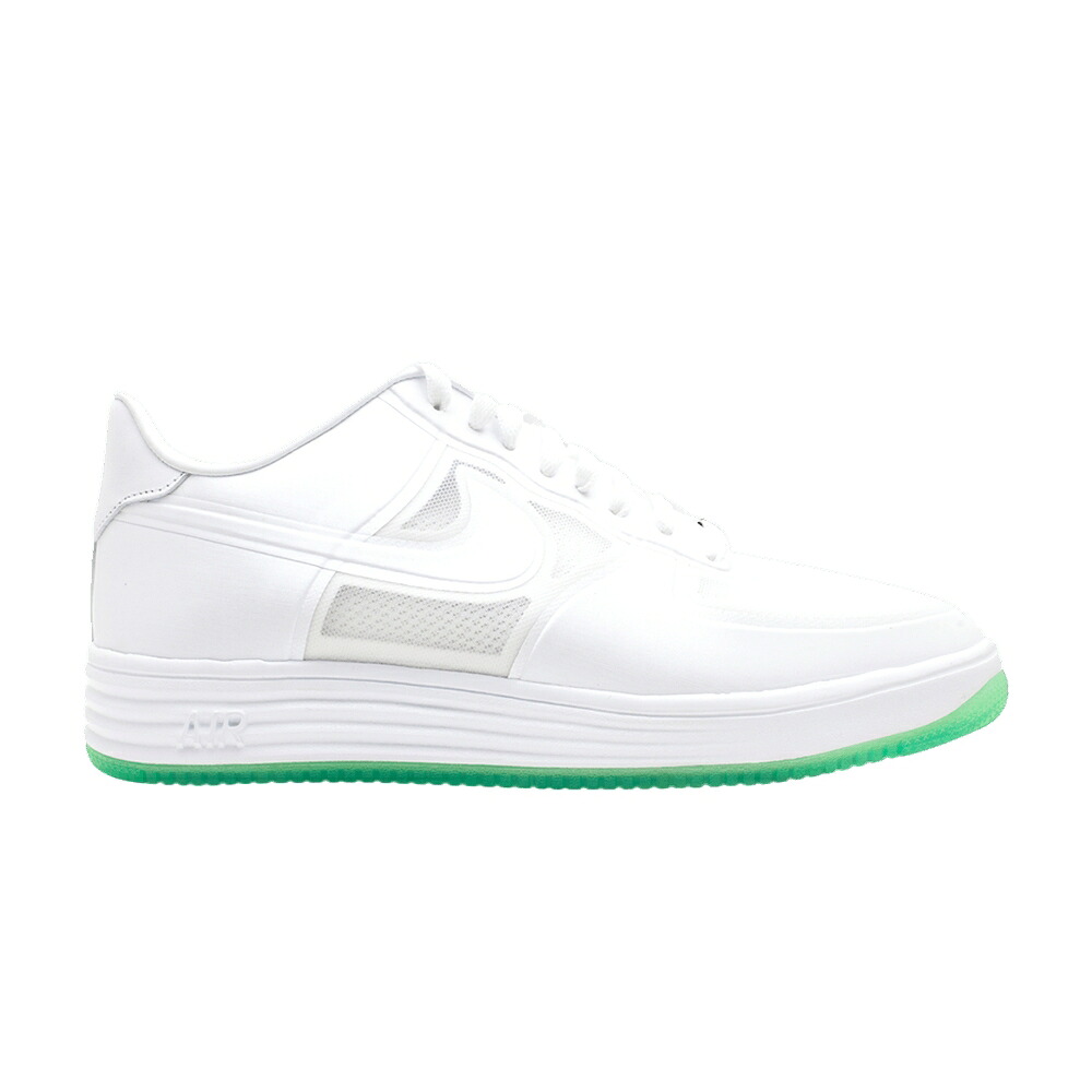 ナイキ ルーナー ルナー 緑 グリーン 白色 ホワイト 'EASTER SOLE' スニーカー メンズ NIKE LUNAR FORCE 1 FUSE QS GREEN / WHITE WHITE|スニケス