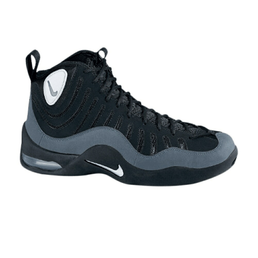 ナイキ 黒色 ブラック 白色 ホワイト 灰色 グレー スニーカー メンズ NIKE AIR BAKIN / BLACK WHITE FLINT GREY