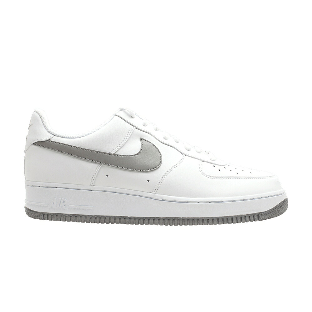 ナイキ 白色 ホワイト 銀色 シルバー エアフォース '07 '3M' スニーカー メンズ NIKE AIR FORCE 1 / WHITE METALLIX SILVER